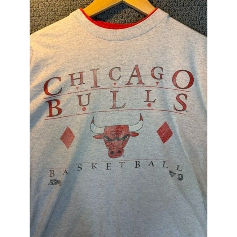 1991 Chicago Bulls Shirt /Salem Sportswear / Vintage / XL